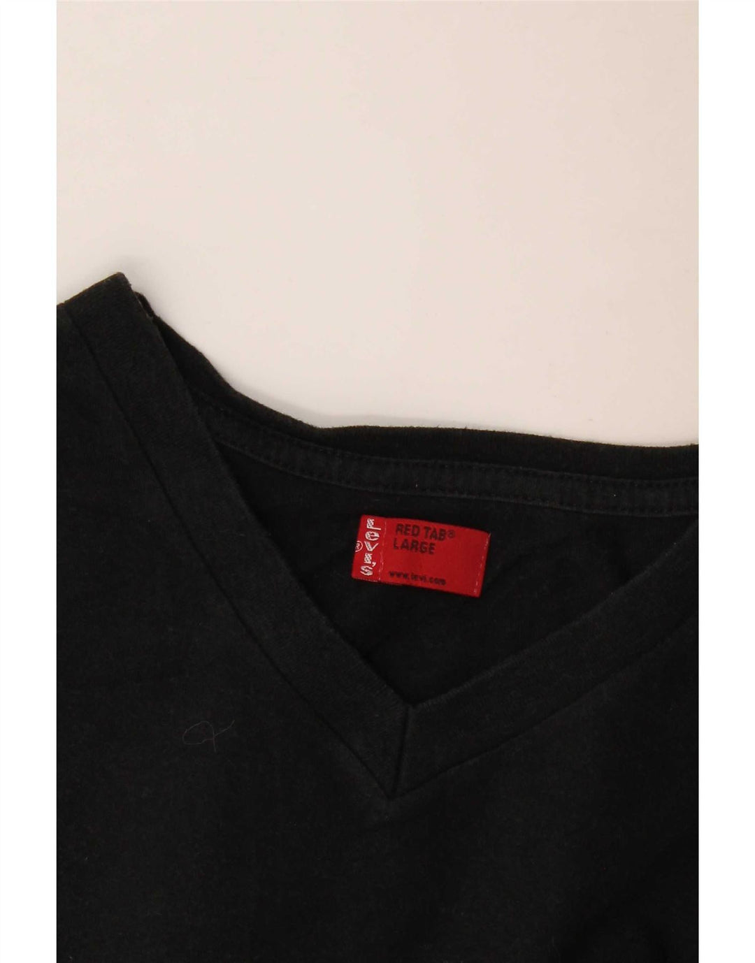 Мужская футболка Levi's, большая, черная
