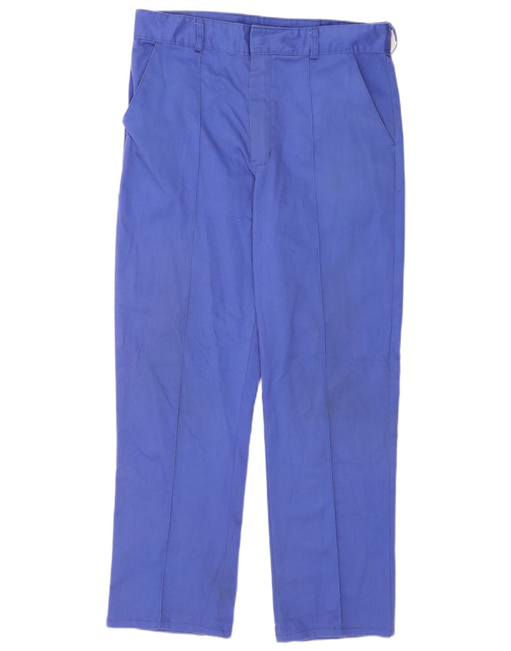 Мужские прямые брюки-карго Dickies W36 L30 синие из полиэстера