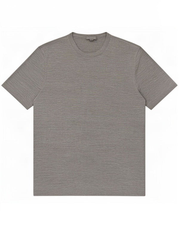 Cos Мужская футболка Top Medium Grey Flecked Silk