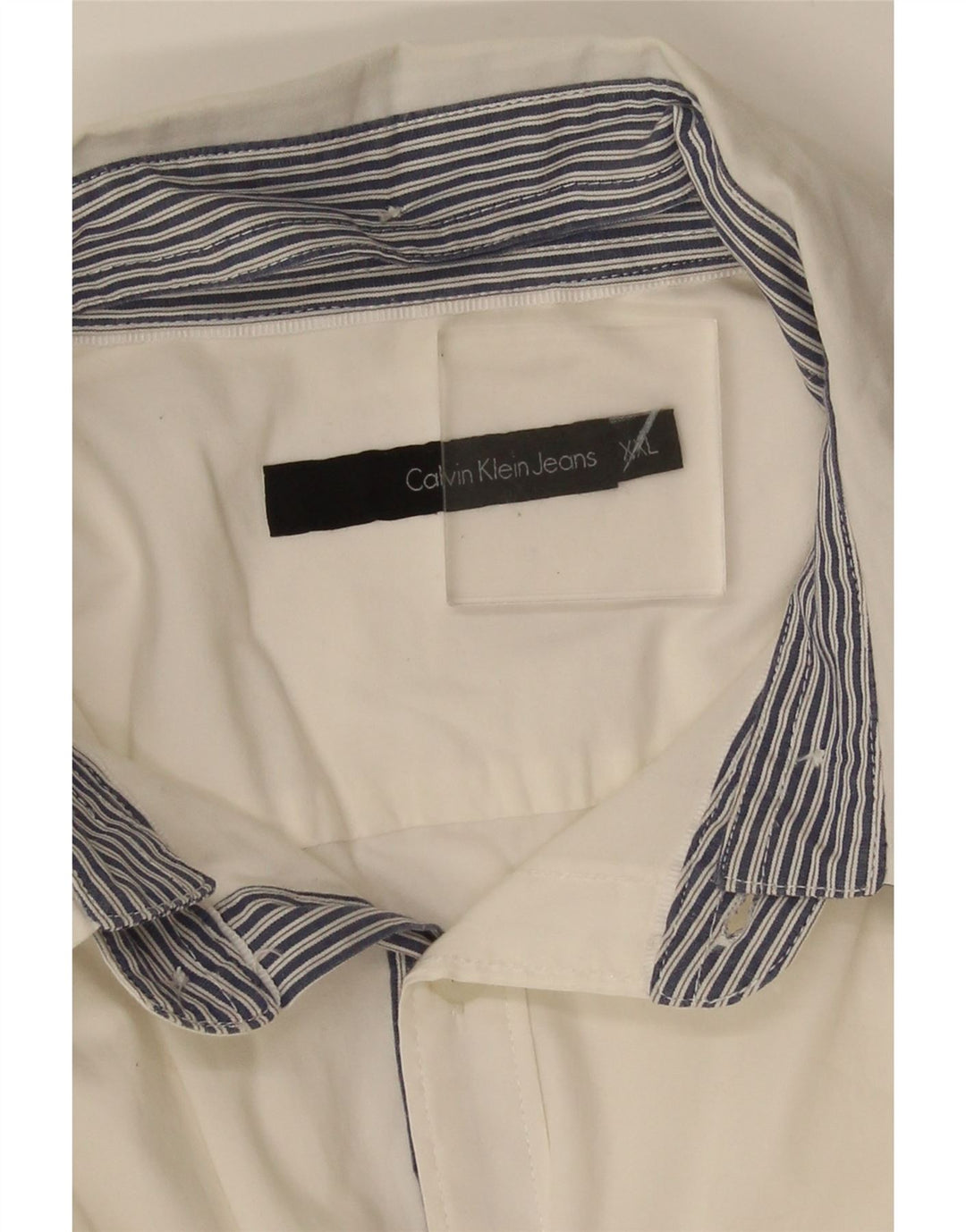 Мужская рубашка Calvin Klein Jeans 2XL белая
