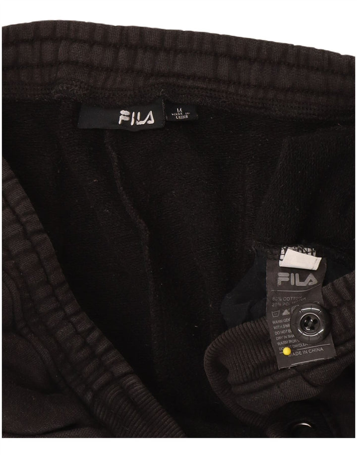Женские спортивные брюки Fila UK 14, средний черный, хлопок