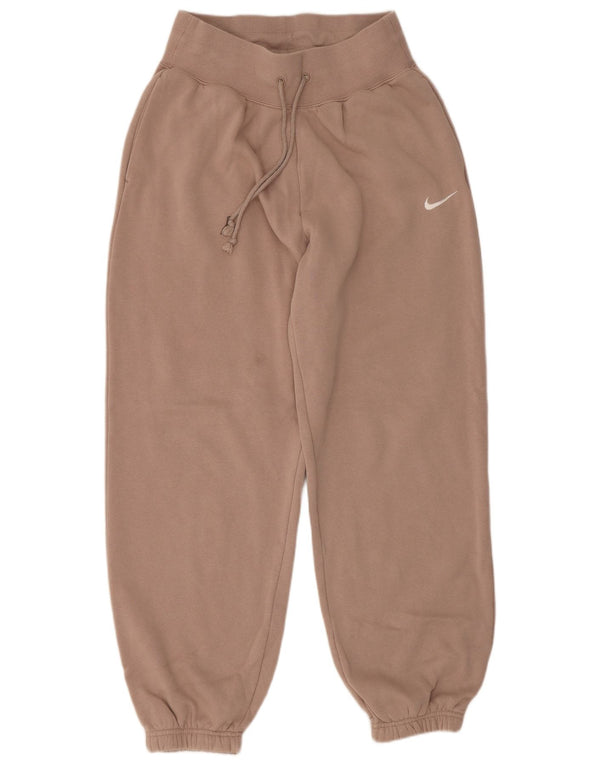 Женские спортивные брюки Nike Joggers UK 8, маленькие розовые хлопковые