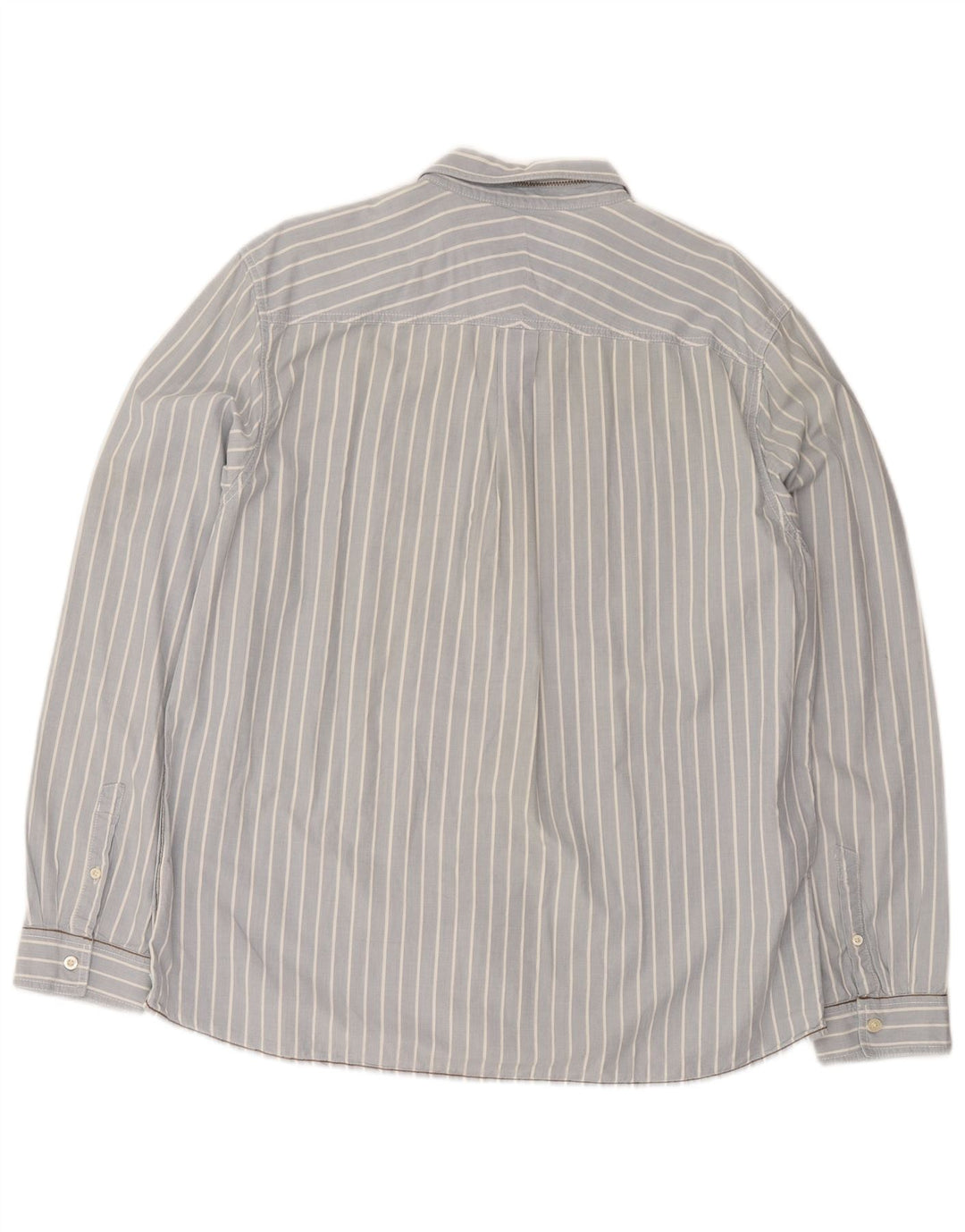 Мужская рубашка классического кроя White Stuff 2XL, синяя хлопковая полоска