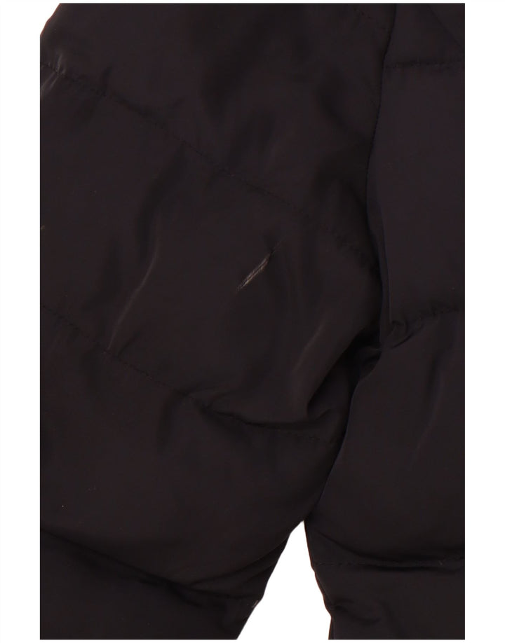 Женская стеганая куртка PUFFA UK 16, большая, черная, полиэстер