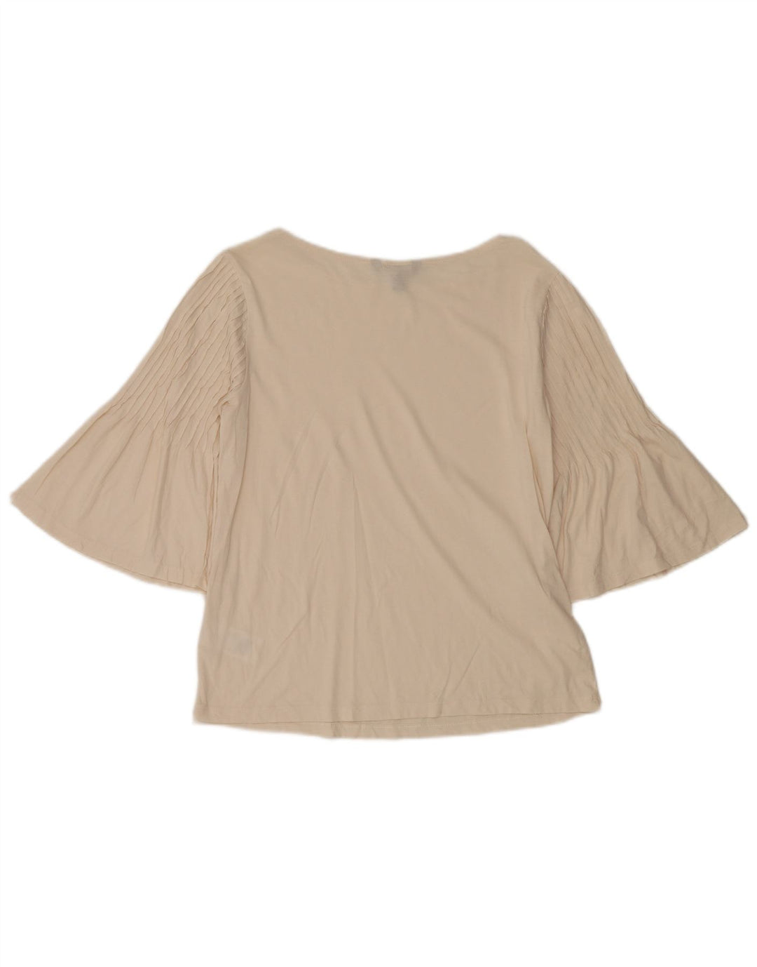 Женский топ Ralph Lauren с рукавом 3/4, Великобритания 14, средний цвет, белый хлопок