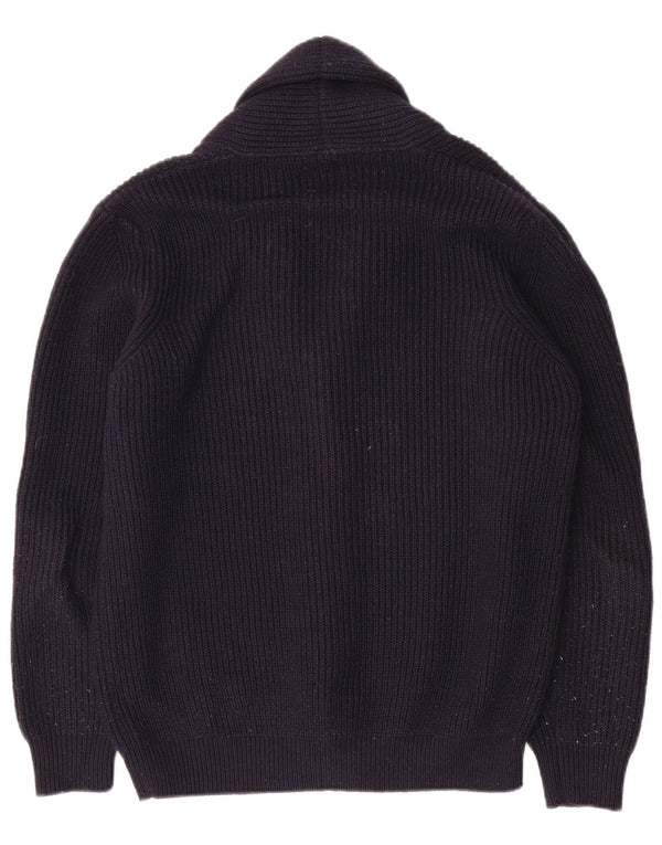 Мужской кардиган Zara, средний темно-синий