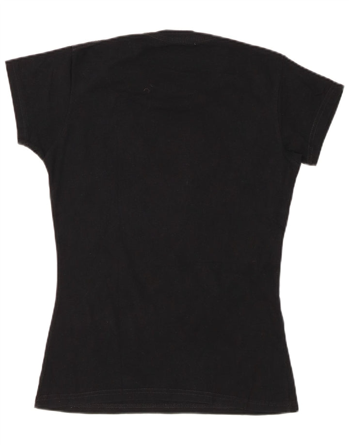 Женская футболка HARD ROCK CAFE Barcelona с рисунком Top UK 10, маленькая черная