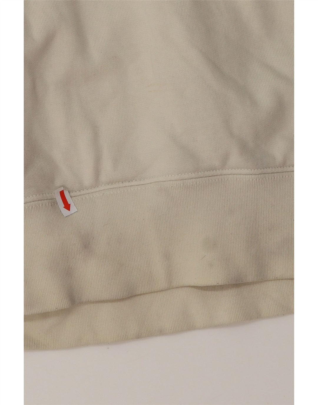 Женский джемпер с капюшоном ADIDAS UK 14, средний цвет, белый хлопок, белый