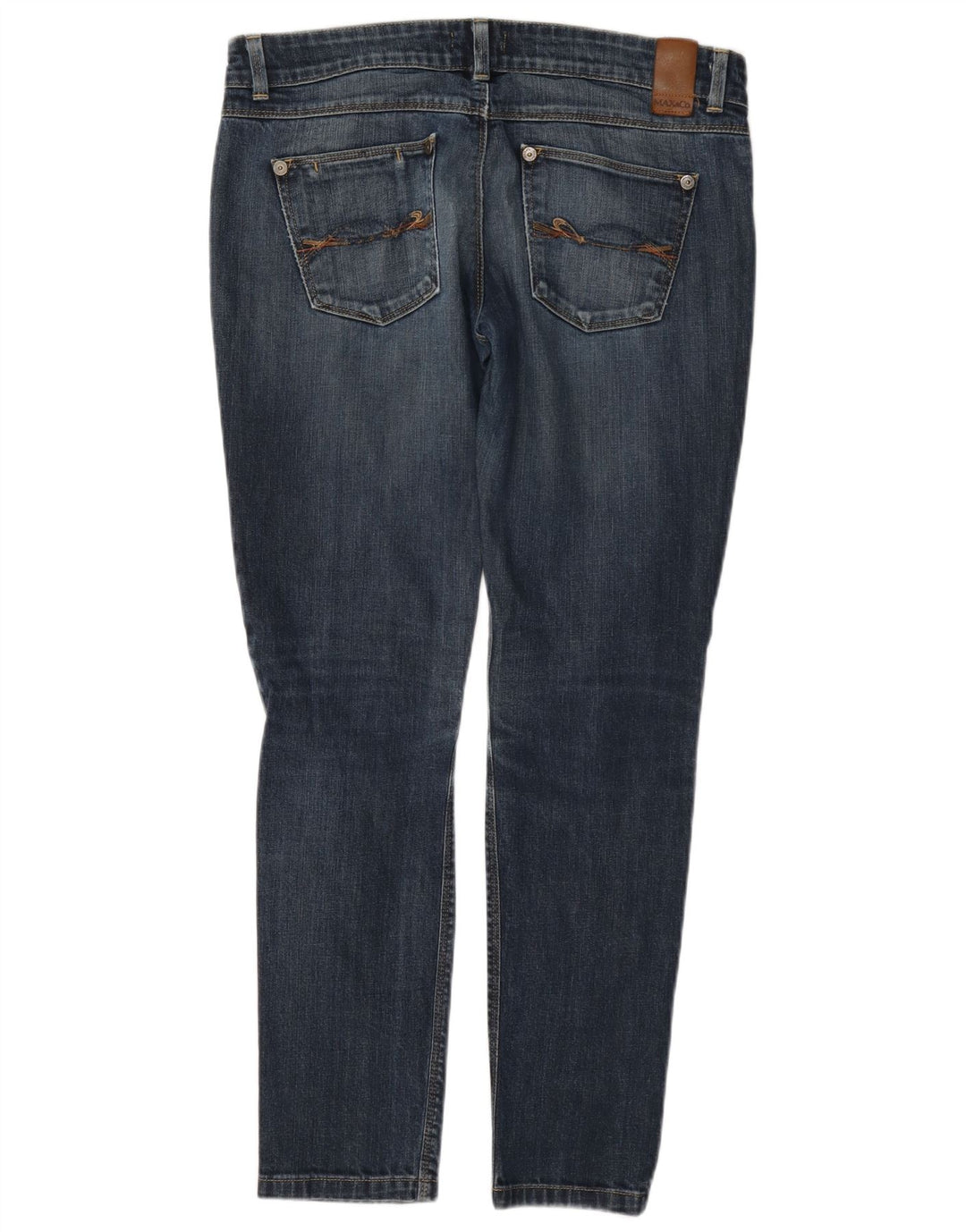 Женские узкие джинсы Max & Co. W30 L30, синие, хлопок