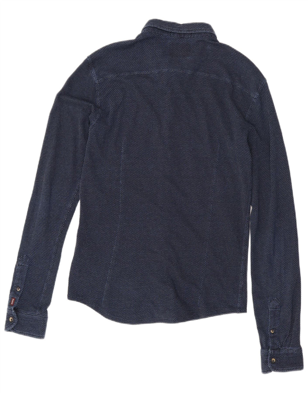 Мужская рубашка Scotch & Soda, средний темно-синий пятнистый хлопок