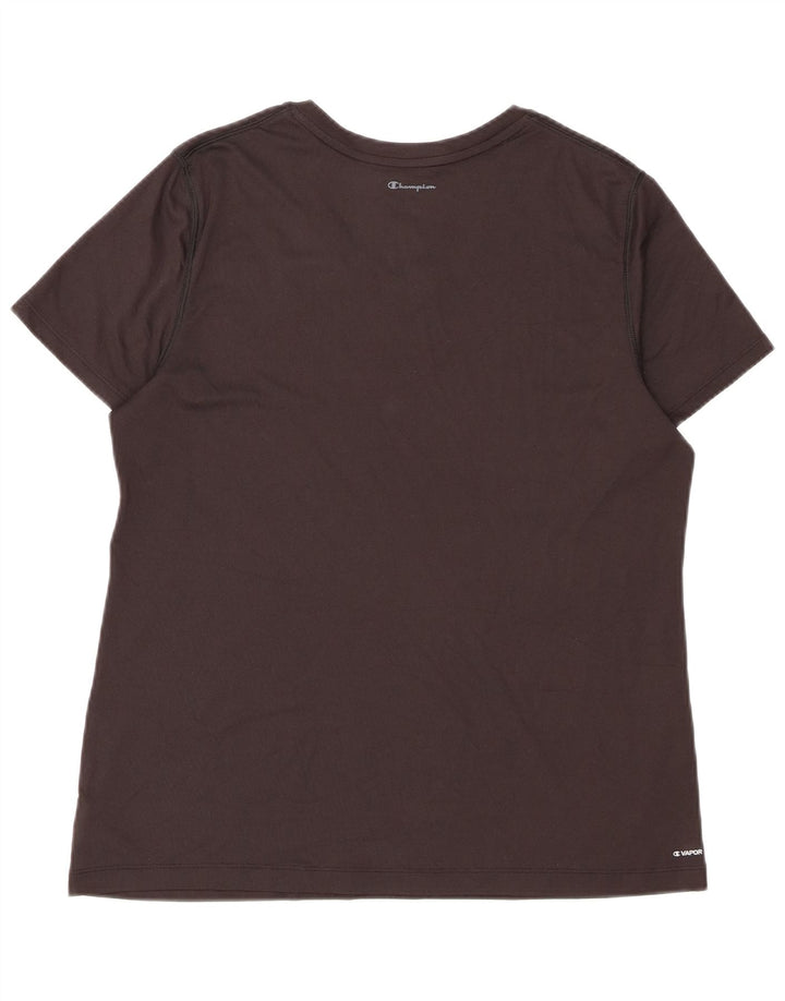 Женская футболка Champion UK 18 XL, черный полиэстер