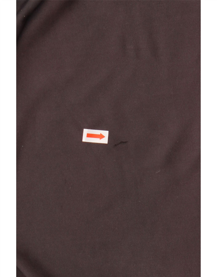 Женские спортивные брюки-капри NIKE Dri Fit, Великобритания, 12/14, большие серые, хлопковые