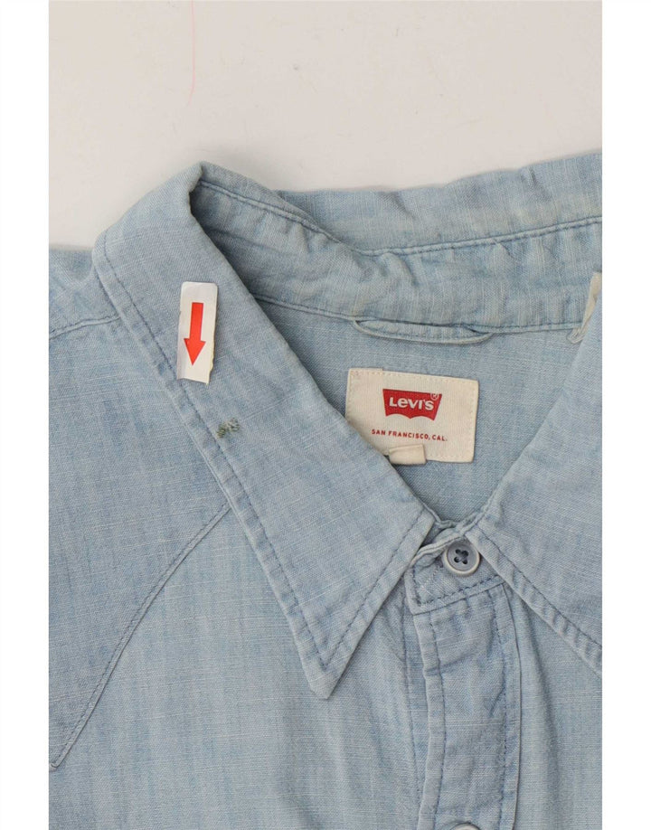 Мужская рубашка Levi's, большая синяя