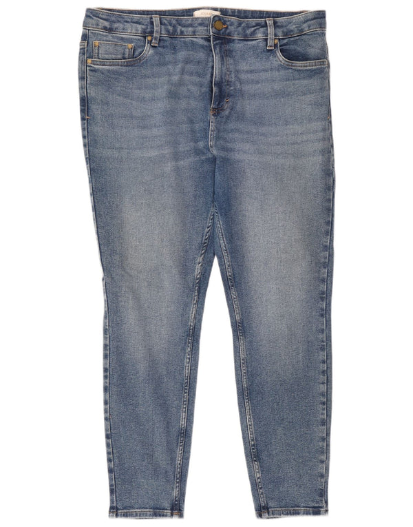 Женские джинсы скинни Joules UK 18 XL W38 L28 Синие, хлопок