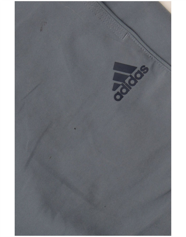 ADIDAS Mens Climalite Sport Shorts XL Grey Polyester