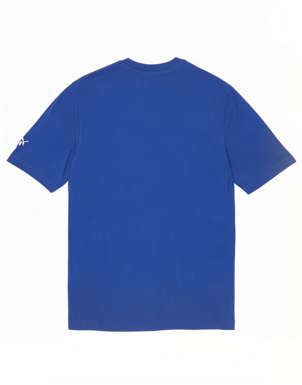 Мужская футболка Puma Top XS, синяя, хлопок