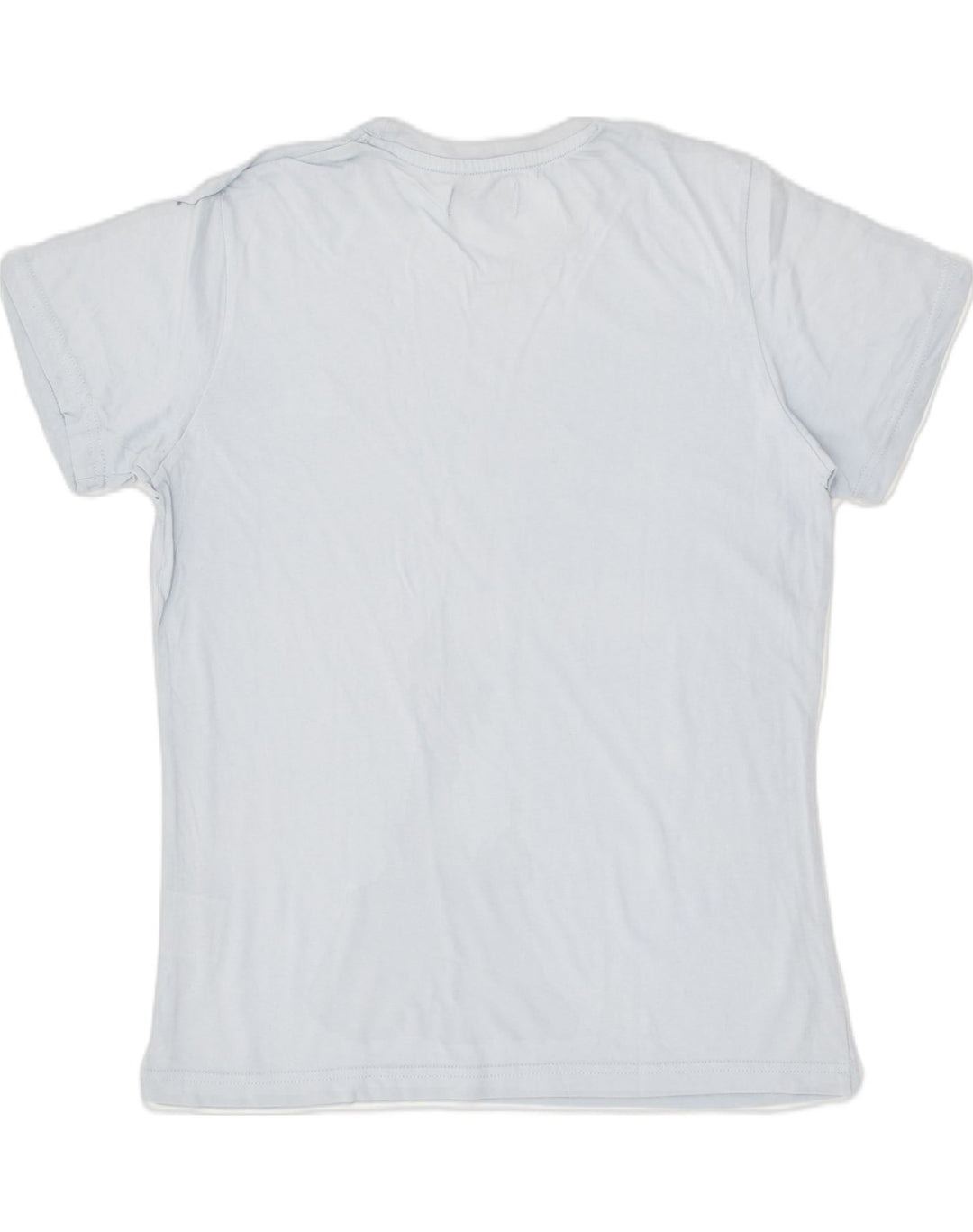 KAPPA Womens T-Shirt Top UK 14 Large Blue Cotton | Vintage Kappa | Thrift | Second-Hand Kappa | Used Clothing | Messina Hembry 