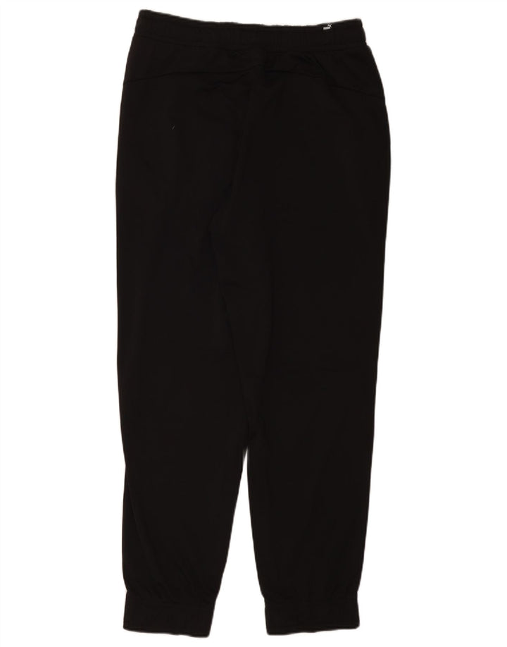 PUMA Mens Tracksuit Trousers Joggers Medium  Black Polyester