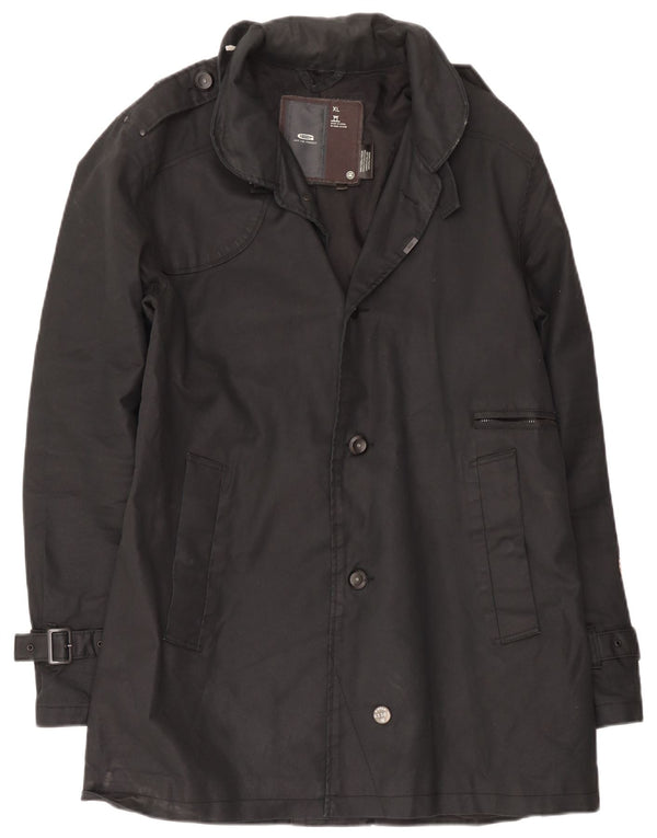 Мужской тренч G-Star UK 42 XL, черный хлопок