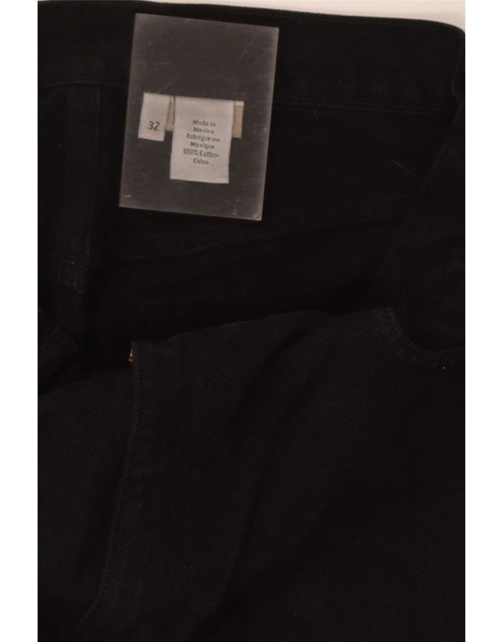 Мужские прямые джинсы Calvin Klein Regular W32 L30, черный хлопок