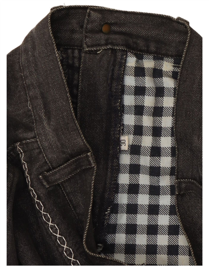 Юбка женская джинсовая VINTAGE W30 Средне-серая