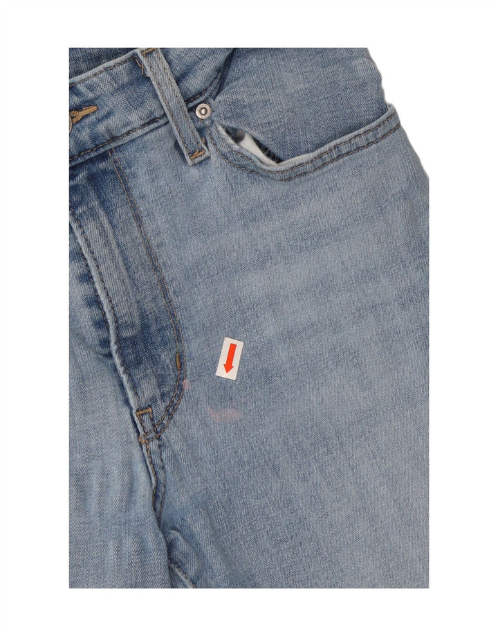 Женские прямые джинсы LEVI'S W29 L32 Синие, хлопок