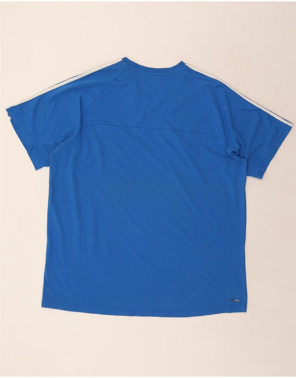 Мужская футболка Adidas Top 2XL, синяя, хлопок