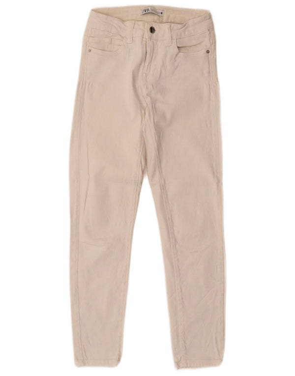 Женские джинсы скинни Zara EU 34 2XS W24 L27 белые