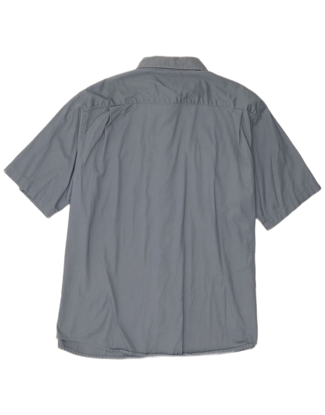 Мужская рубашка с коротким рукавом Wrangler XL, синяя, хлопок