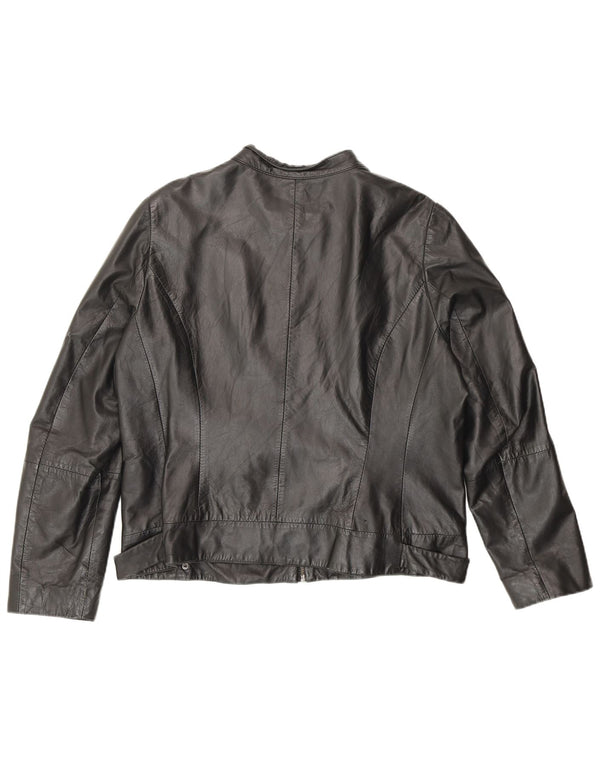 Женская кожаная куртка Conbipel IT 48 XL Черная