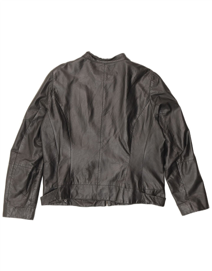 Женская кожаная куртка Conbipel IT 48 XL Черная