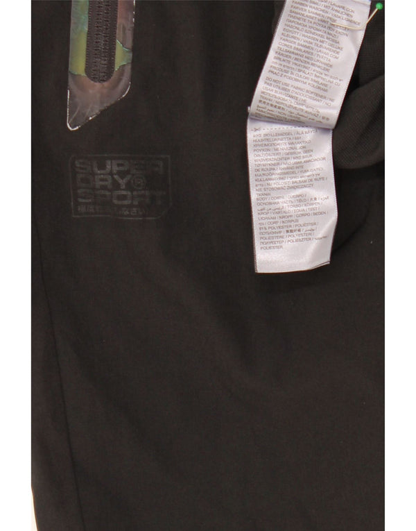 SUPERDRY Женские спортивные брюки, большие W32 L27, черные, полиэстер