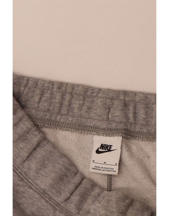 Мужские спортивные брюки с графическим рисунком Nike, джоггеры среднего серого цвета с цветными блоками
