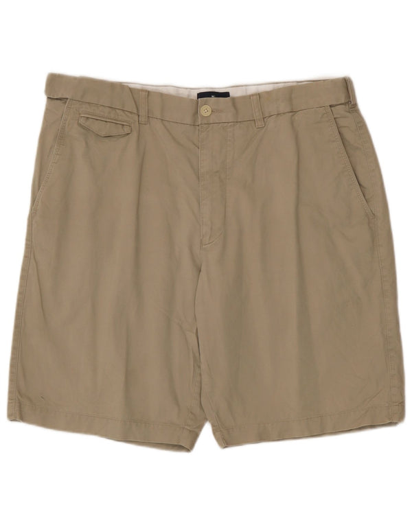 Мужские шорты чинос Marks & Spencer W38 XL бежевого цвета, хлопок