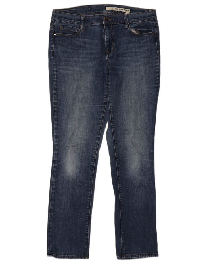 DKNY Womens Slim Jeans US 6 Medium W30 L28 Blue Cotton