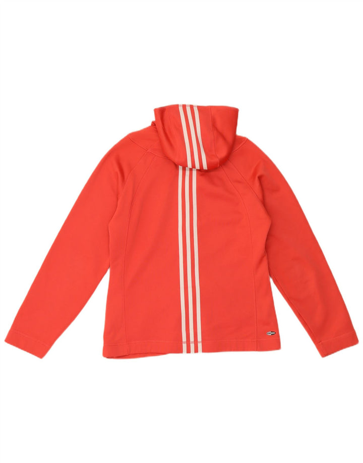 Женский свитер с капюшоном Adidas Climawarm UK 12, средний красный, полиэстер