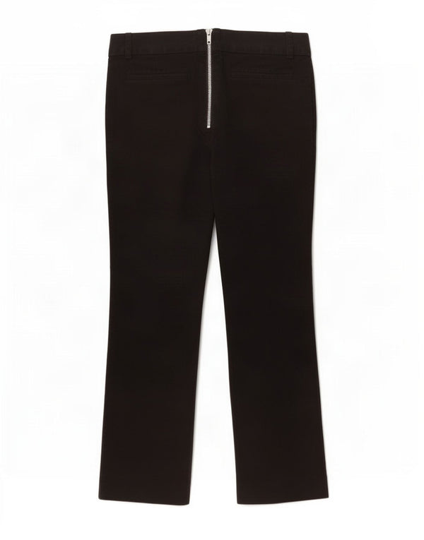 Женские повседневные брюки Zara Bootcut EU 40 Medium W30 L27, черный хлопок