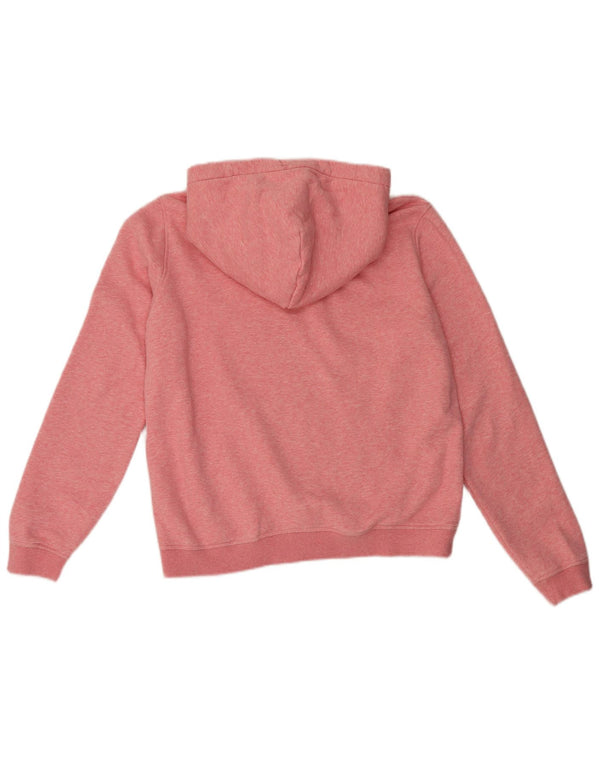 Женский джемпер с капюшоном Jack Wills UK 14, большой розовый в крапинку