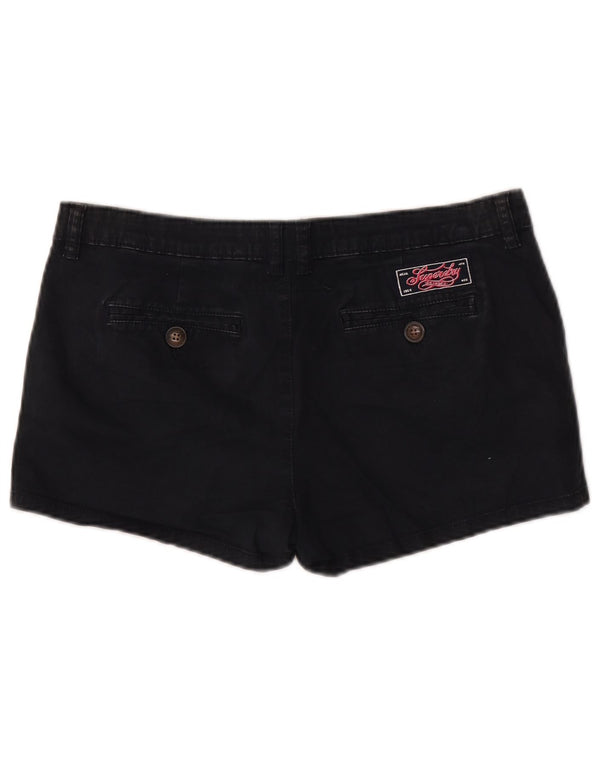 Женские шорты чинос Superdry Medium W32, черные, хлопковые