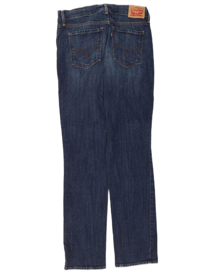 Женские прямые джинсы Levi's 505 W28 L32 синие, хлопок