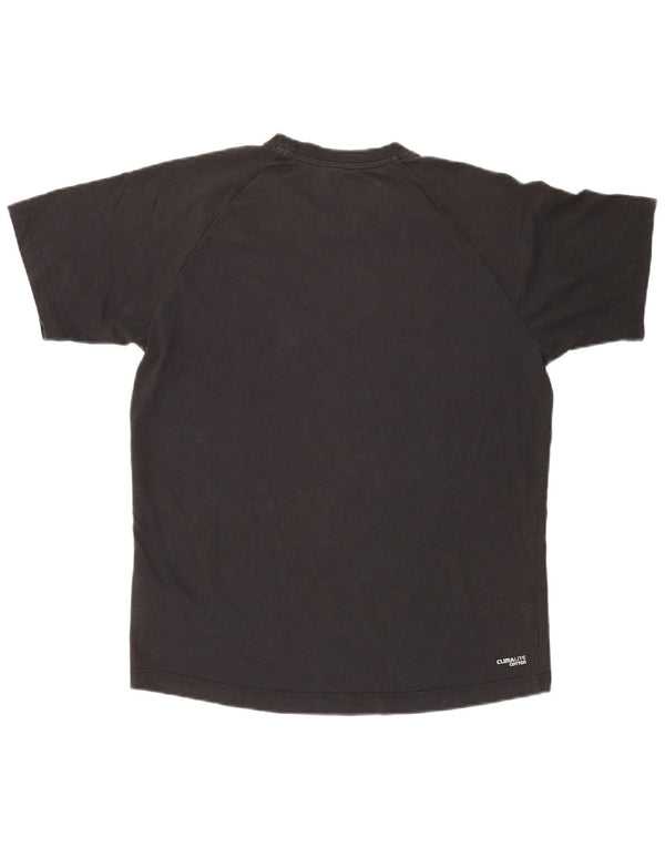 Adidas Мужская футболка Climalite Top Medium Black Cotton
