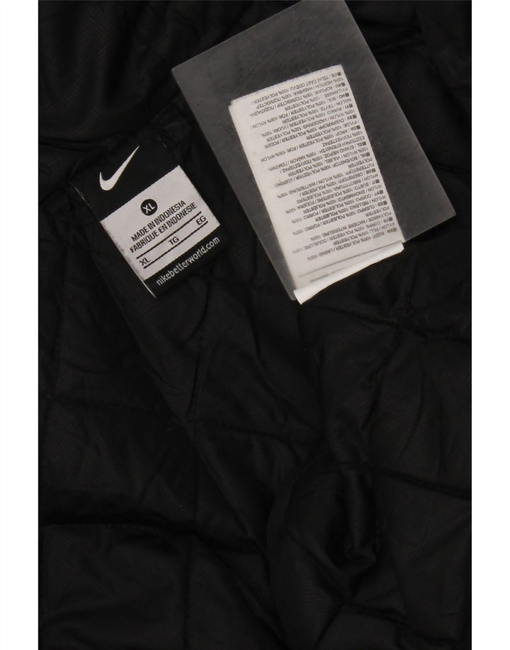 Мужская ветровка с капюшоном Nike UK 42 XL, черный полиэстер