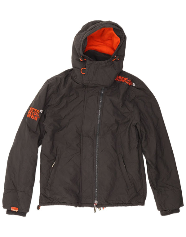 SUPERDRY Мужская ветровка с рисунком The Windcheater UK 40, большая черная