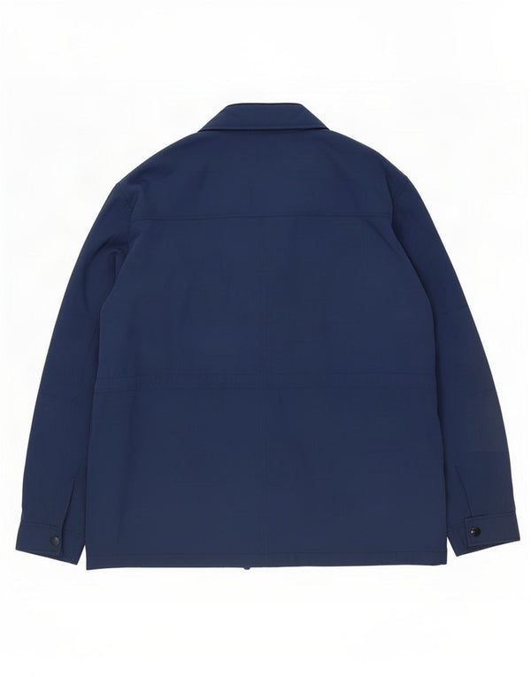 Мужская куртка с капюшоном Marks & Spencer Blue Harbour UK 46 3XL темно-синяя