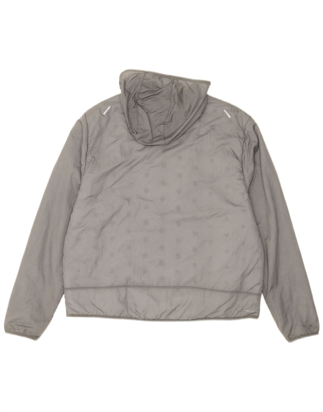 Мужская утепленная куртка с капюшоном Nike UK 42 XL, серый нейлон