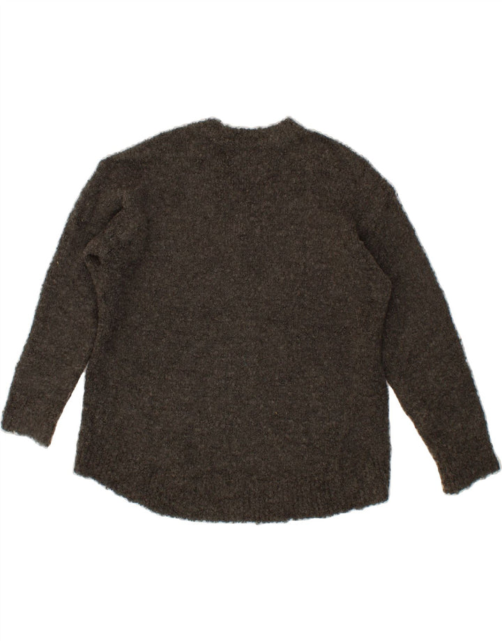 MICHAEL KORS Womens V-Neck Jumper Sweater UK 16 Large Brown Vintage Michael Kors and Second-Hand Michael Kors from Messina Hembry 