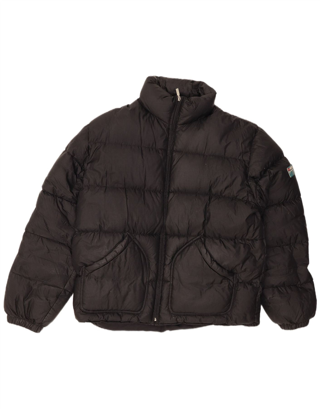 Мужская утепленная куртка с капюшоном Diesel UK 42 XL, черная