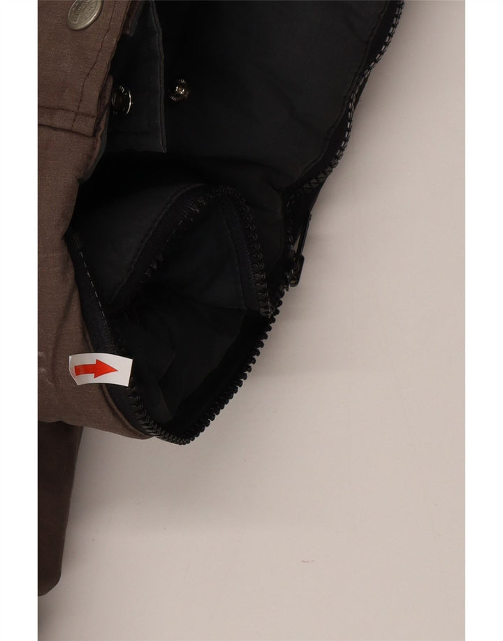 Мужской утепленный жилет с капюшоном DOLOMITE UK 44 2XL коричневый