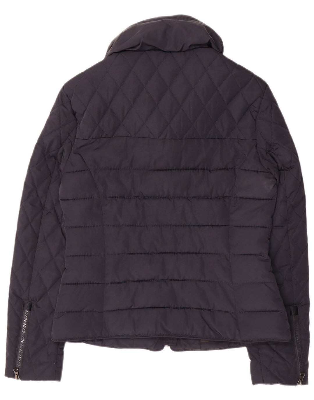 Женская стеганая куртка Superdry UK 14, средний темно-синий, полиэстер