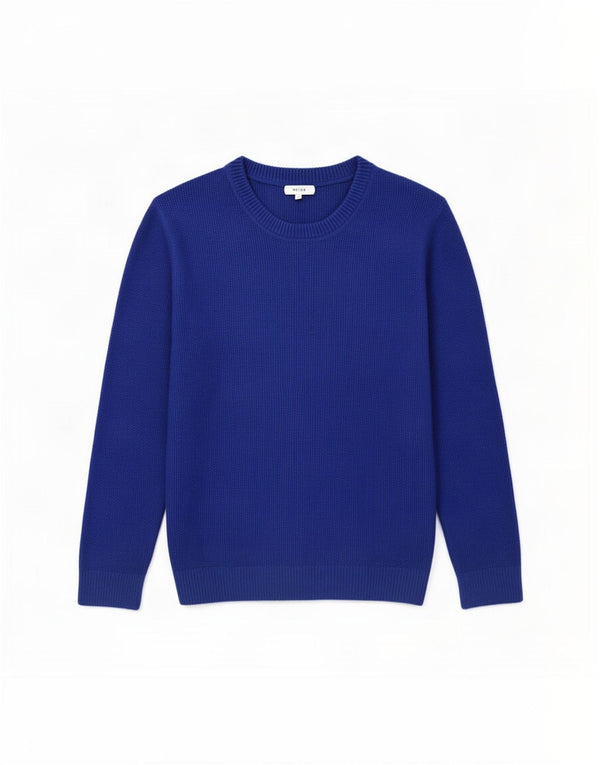 Женский свитер с вырезом «лодочка» Reiss UK 18 XL, синий акрил
